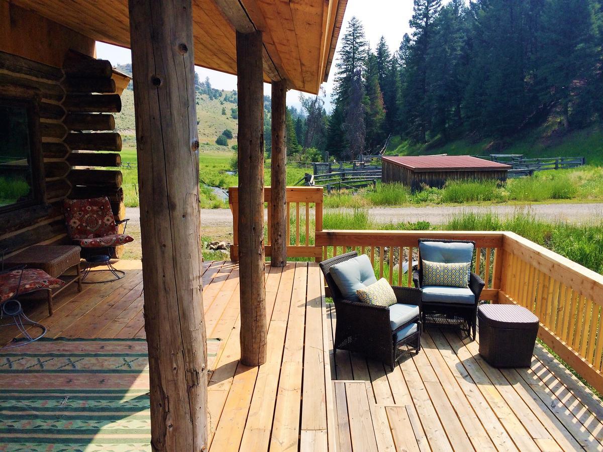 Creek Cabin Gardiner Exterior foto
