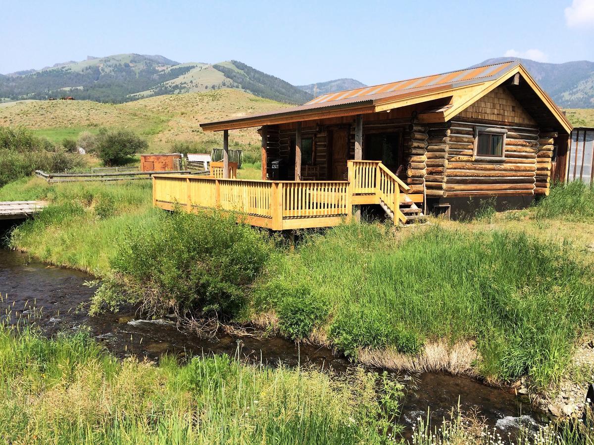 Creek Cabin Gardiner Exterior foto