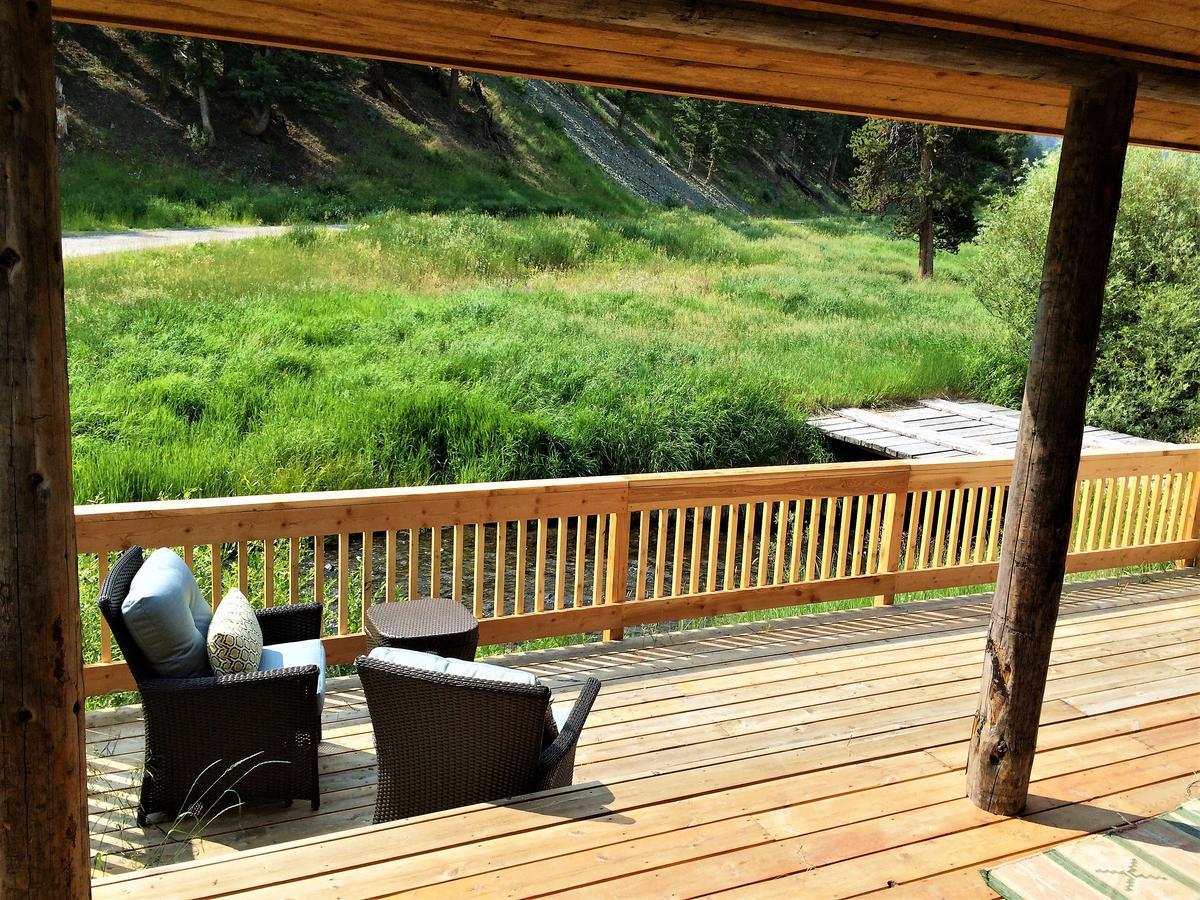 Creek Cabin Gardiner Exterior foto